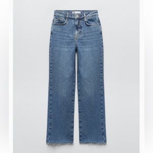 ZARA high rise 5 pocket Jean